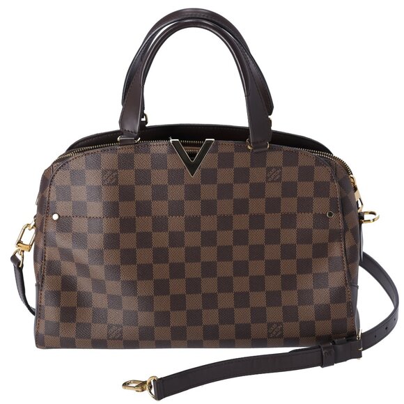 Louis Vuitton Kensington Bowling Handbag N41505 Ebene Damier